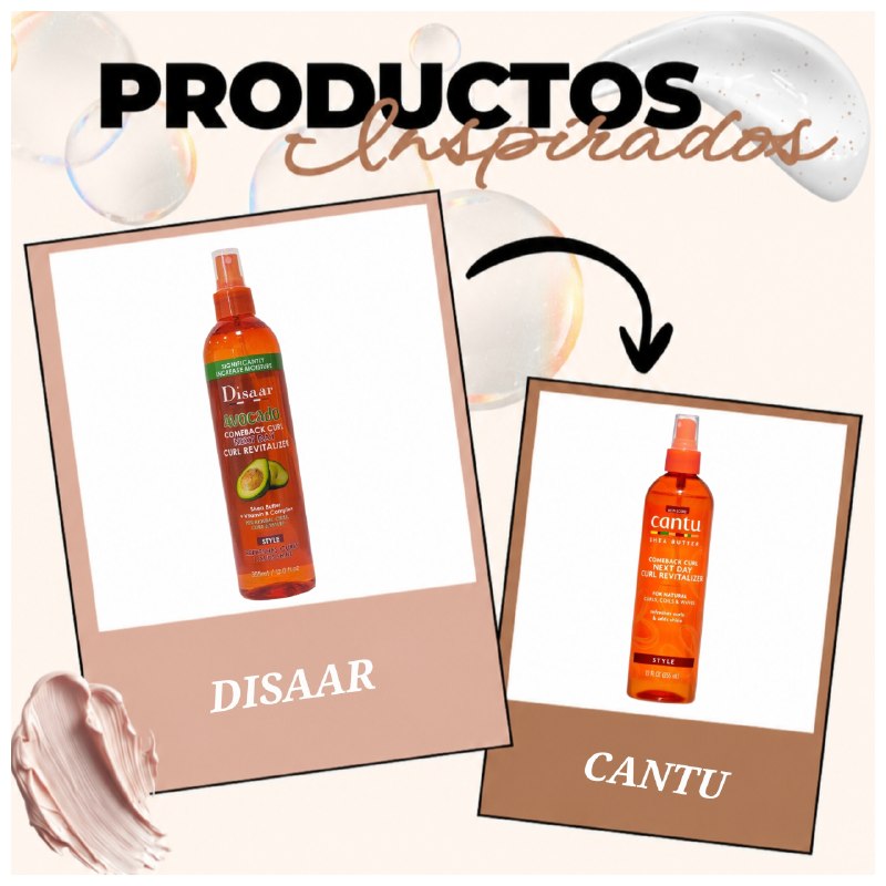SPRAY REVITALIZADOR DE RIZOS PARA EL DÍA SIGUIENTE DE AGUACATE CON VITAMINA B Y MANTECA DE KARITE DISAAR 355ML