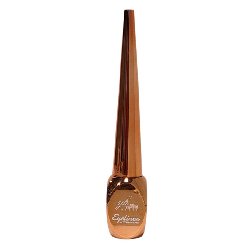 DELINEADOR DE OJOS RESISTENTE AL AGUA, LARGA DURACION COLOR NEGRO YH BEJA COSMETICS