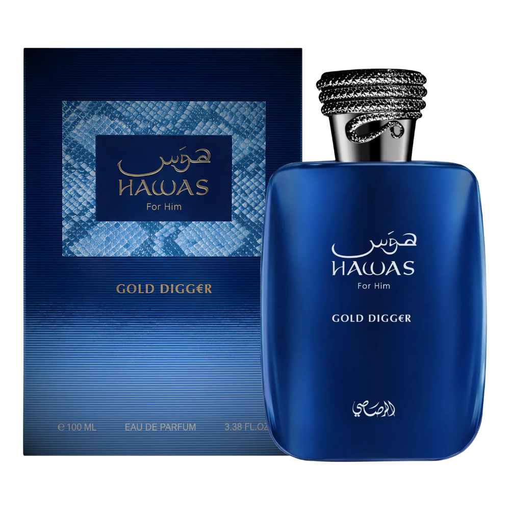 RASASI HAWAS GOLD DIGGER EDP 100ML (H) (DUPE JEAN PAUL GAULTIER EDP)