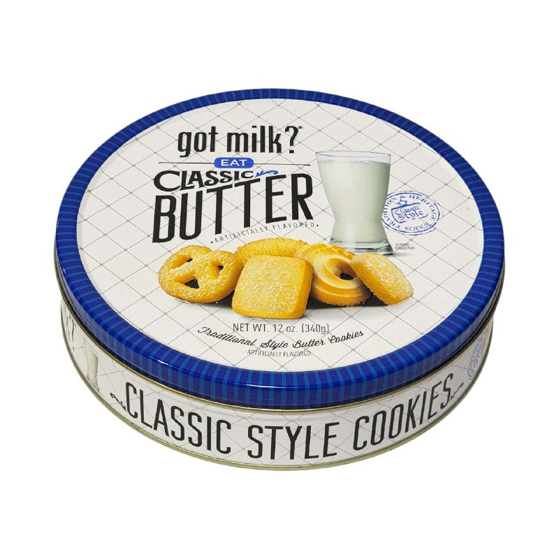 GALLETAS GOURMET CAJA DE GALLETAS DE MANTEQUILLA ESTILO TRADICIONAL GOT MILK EAT DELICATE CLASSIC BUTTER 340G