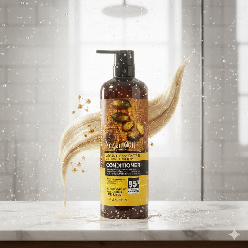 ACONDICIONADOR ANTICAIDA Y RENOVADOR CON ACEITE DE ARGAN 900ML