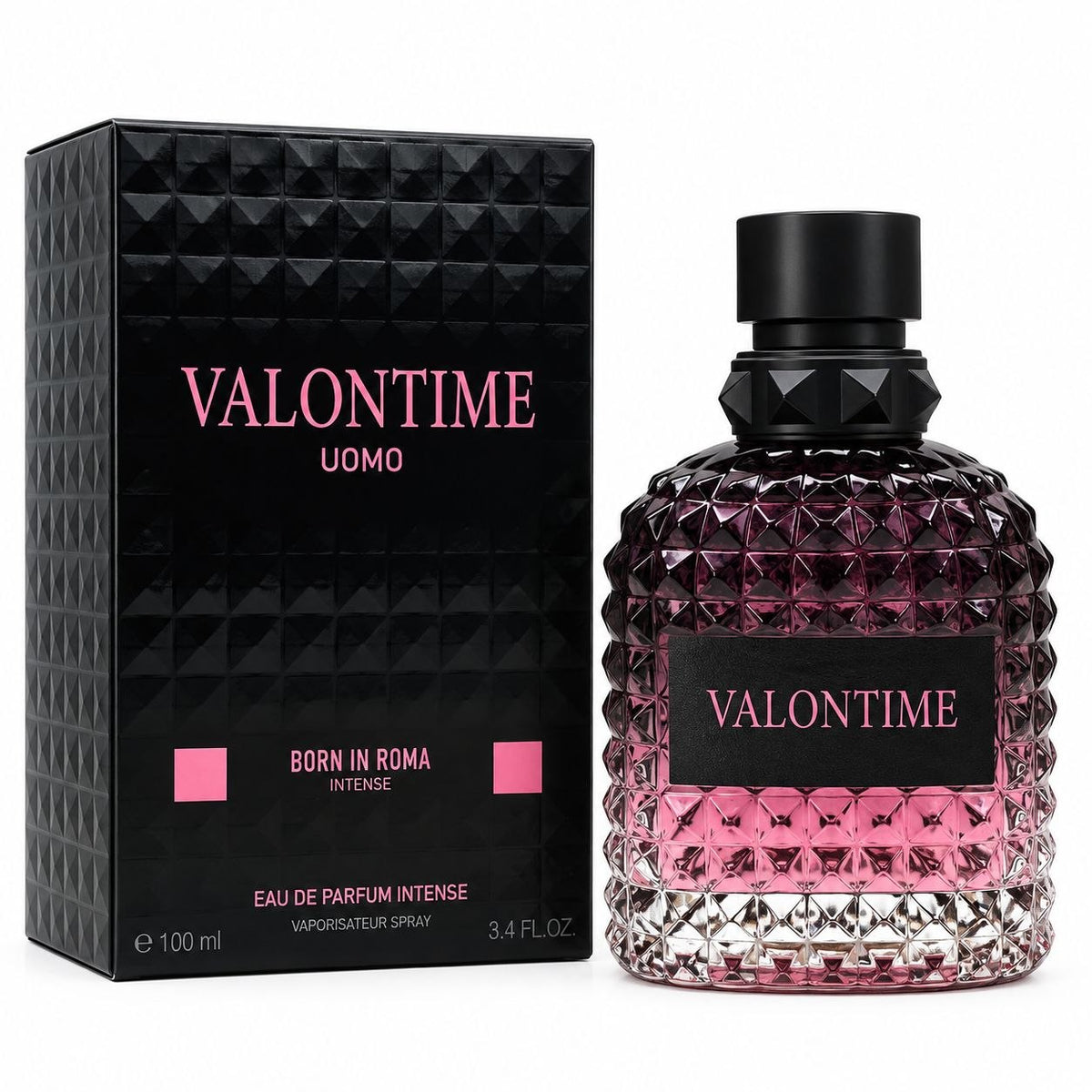 VALONTIME UOMO BORN IN ROMA INTENSE EDP 100ML (H) (AROMA SIMILAR A VALENTINO UOMO BORN IN ROMA INTENSE)