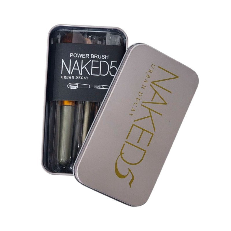 BROCHAS PARA MAQUILLAJE EN SET DE 12 PIEZAS NAKED3 URBAN DECAY