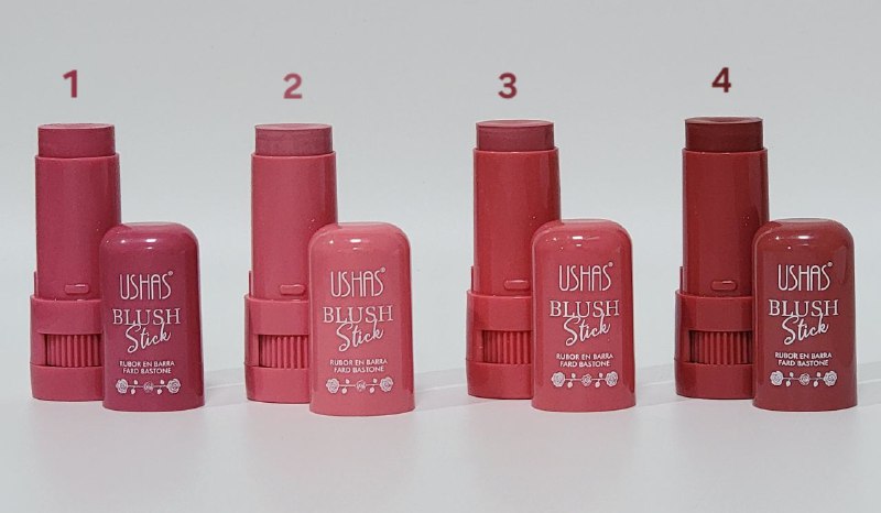 BLUSH EN BARRA 4 TONOS USHAS 7G