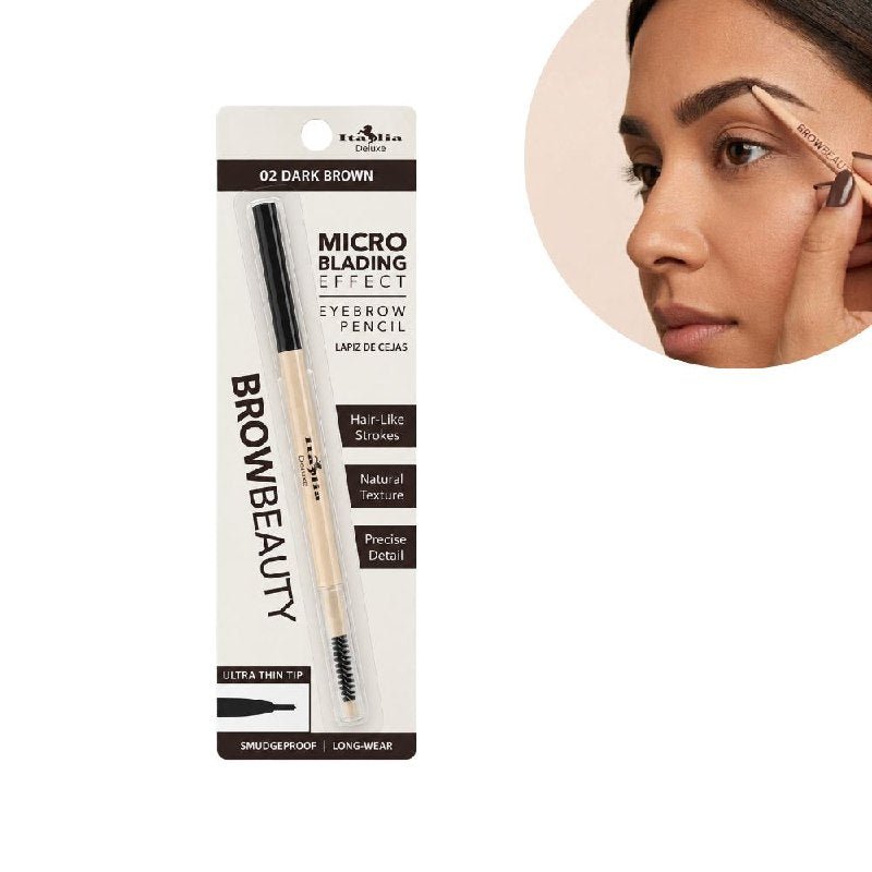 LAPIZ PARA CEJAS DE LARGA DURACION TONO DARK BROWN ITALIA DELUXE 0.1G