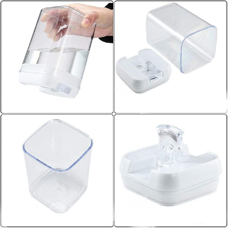 SET DE RECIPIENTES ALMACENADORERS HERMETICOS PARA ALIMENTOS 6UND