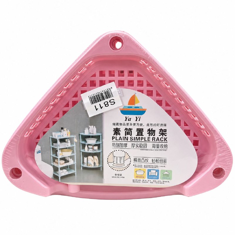 ESTANTE ESQUINERO ORGANIZADOR MULTIUSOS DE 4 NIVELES YA YI 28X20.5X46.5CM