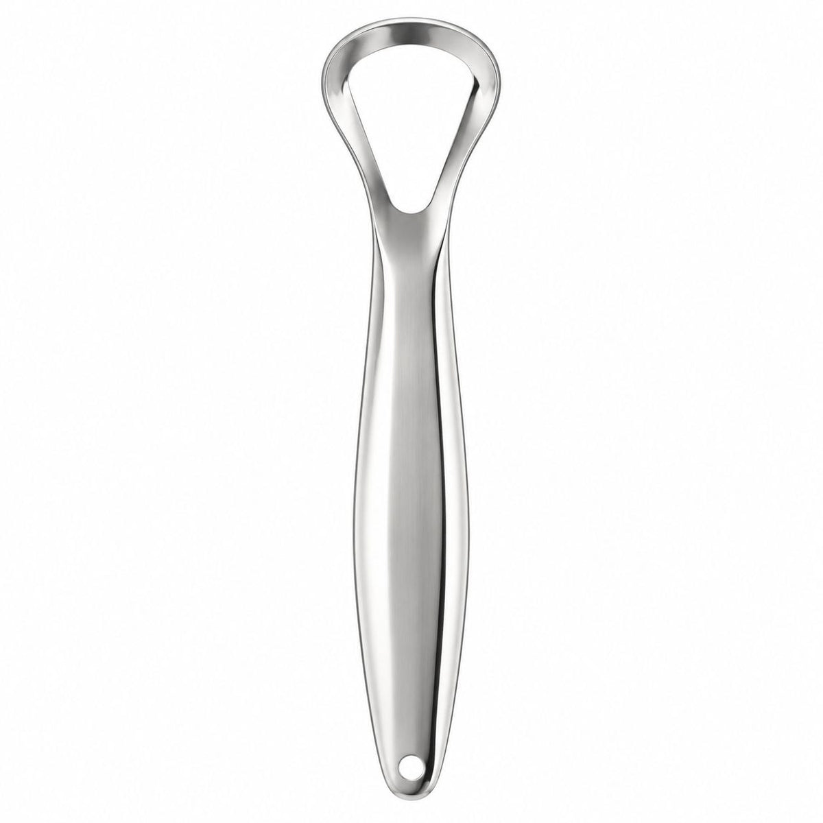 LIMPIADOR DE LENGUA METÁLICO REUTILIZABLE NEVADA 14CM