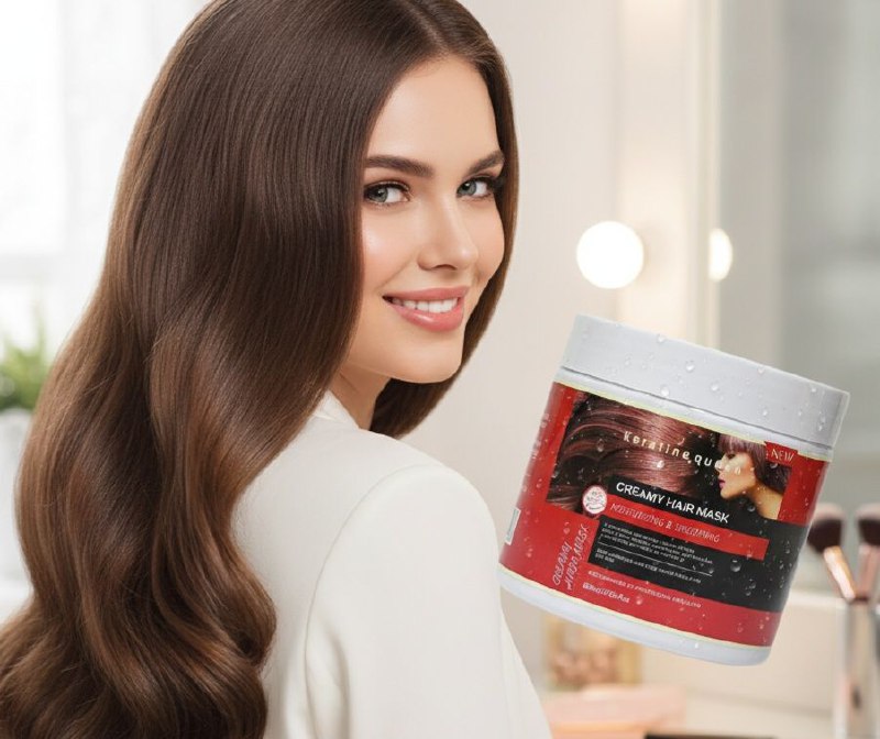 MASCARILLA PARA EL CABELLO DE QUERATINA KERATINE QUEEN 800ML