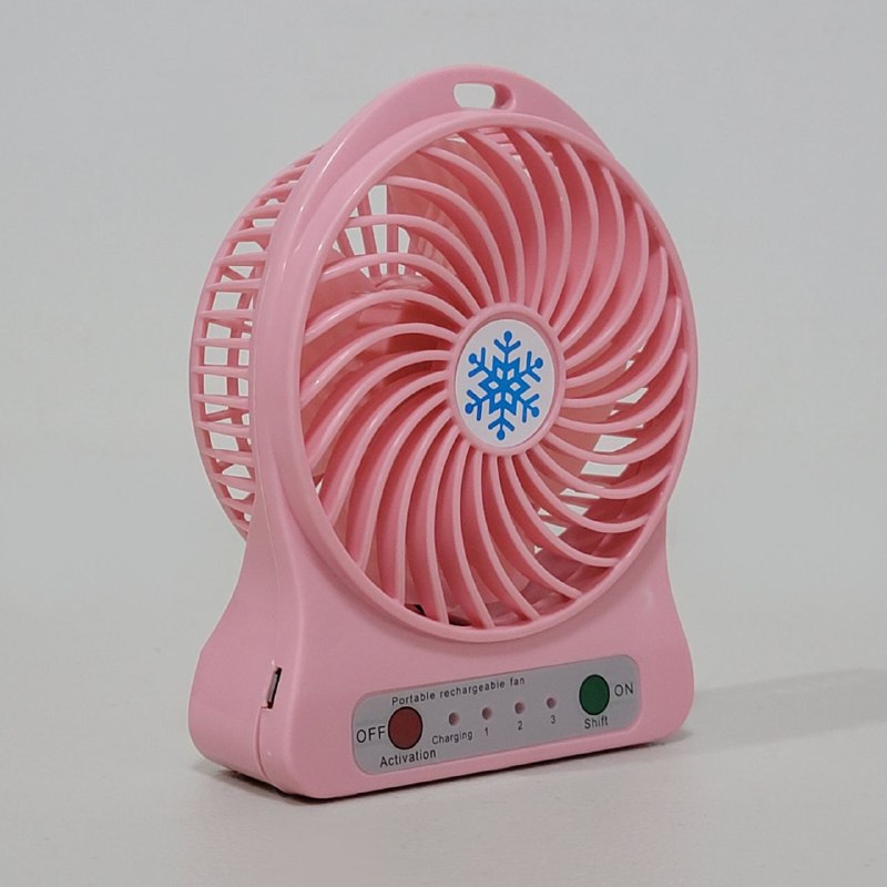 VENTILADOR DE MANO O MESA RECARGABLE PORTABLE FAN