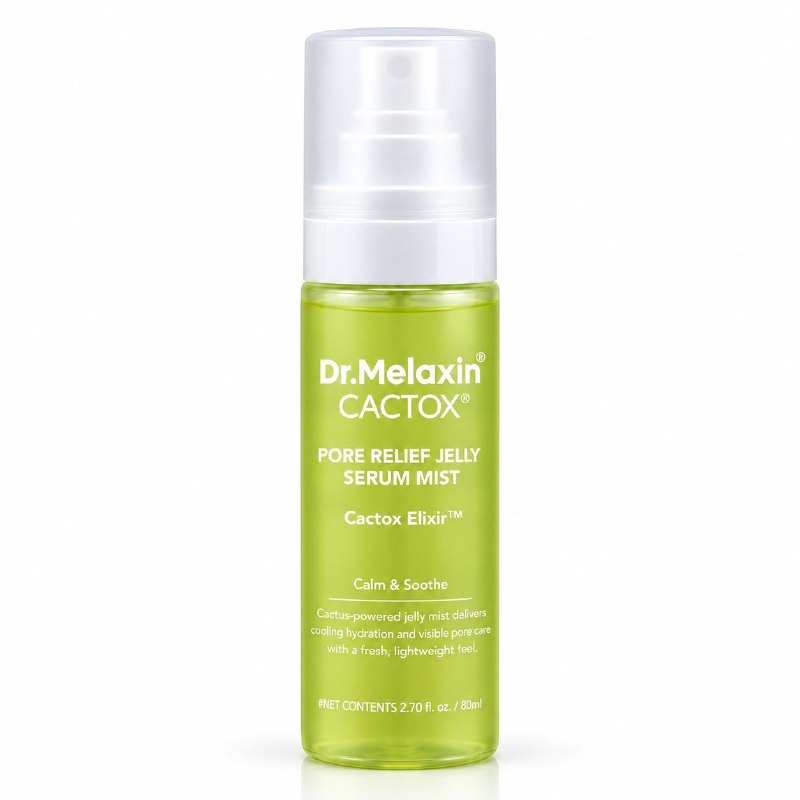 SUERO FACIAL EN SPRAY PARA EL CUIDADO Y MINIMIZACION DE POROS CON EXTRACTO DE CACTUS DR MELAXIN 80ML