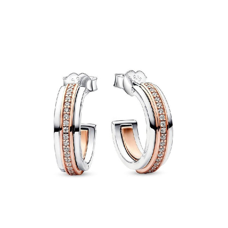 PARI1453 ARITOS PANDORA DE PLATA 9.25