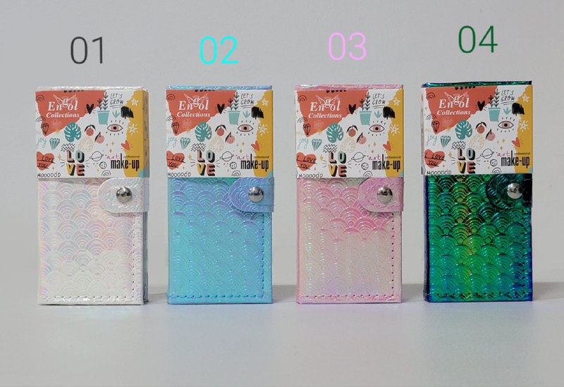 SOMBRAS DE OJOS EN KIT 3 EN 1, 18 SOMBRA,1 POLVO, 3 RUBOR 3 BRILLOS ENGOL COLLECTIONS 5.5G