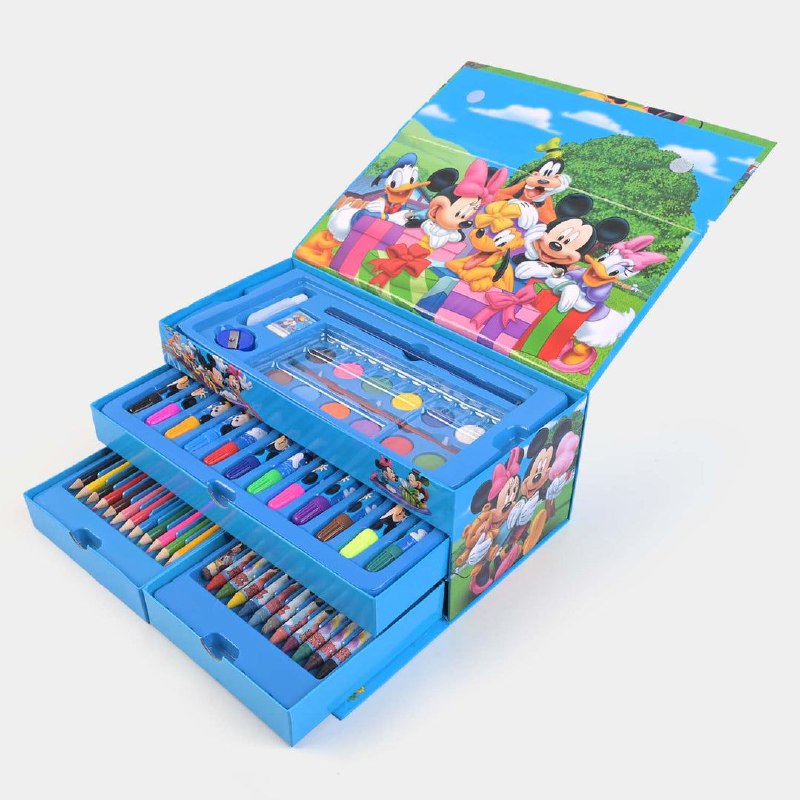 ESTUCHE DE ARTE MICKEY MOUSE 54 PIEZAS