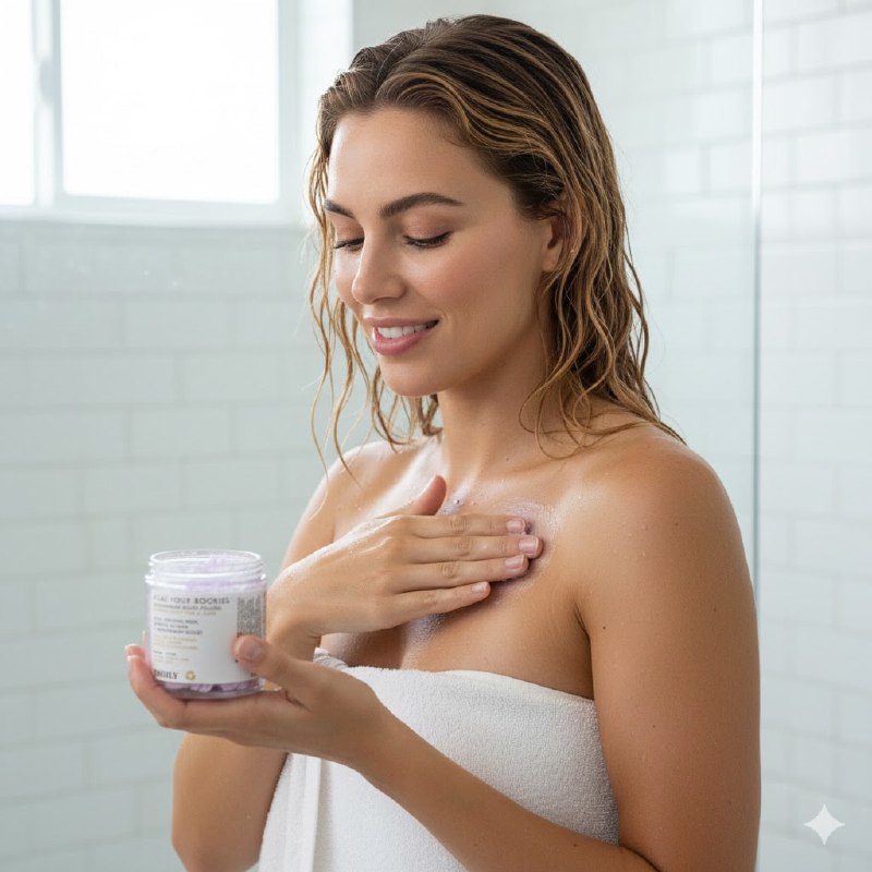 CREMA CORPORAL SUAVIAZANTE, REDUCCE LAS ESTRIAS Y LINEAS FINAS  EL PECHO DE RETINOL Y ACAI TRULY 60ML