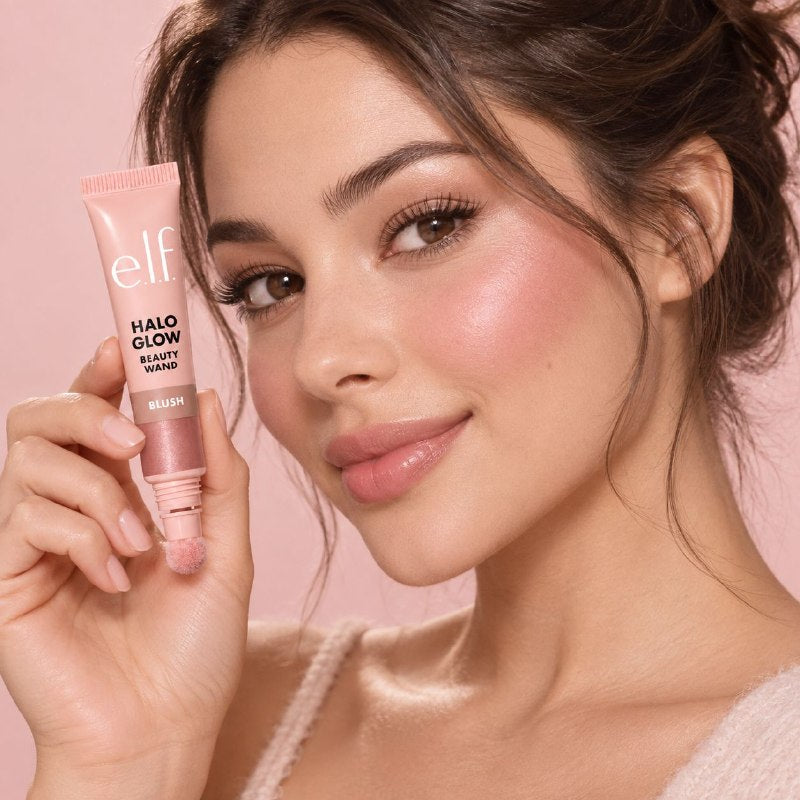 RUBOR LIQUIDO CON APLICADOR DE ESPONJA TONO PINK ME UP ELF 10ML
