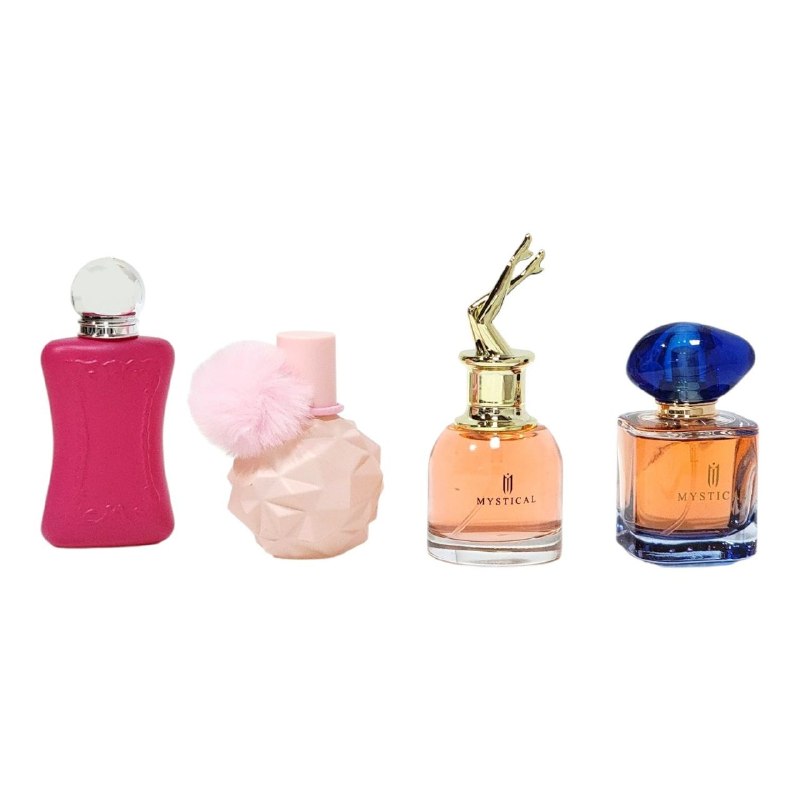 SET DE 4 MINI PERFUME ECONÓMICOS MYSTICAL EDP 4X30ML