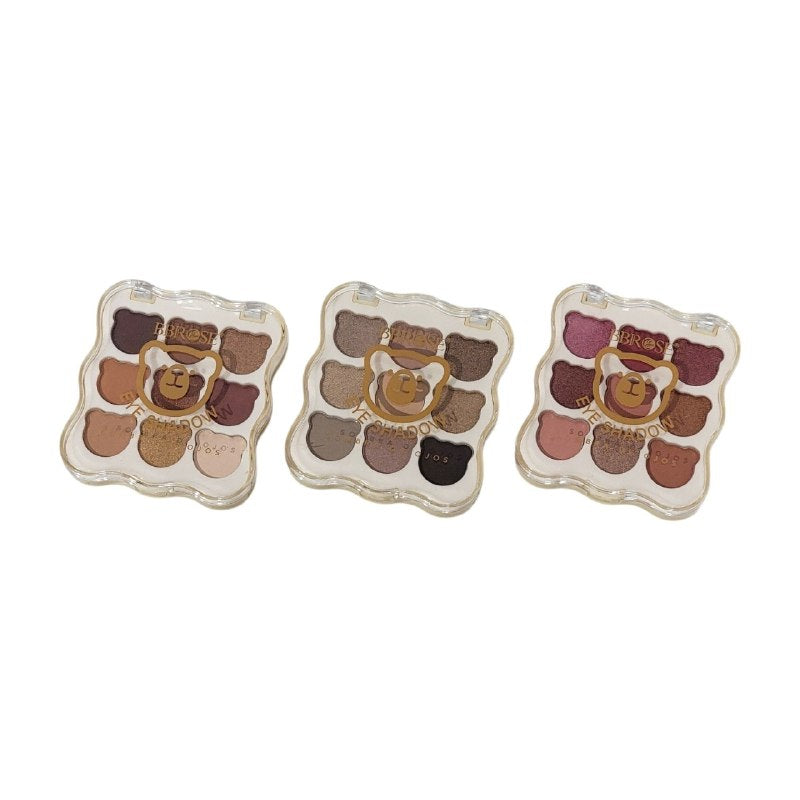 PALETA DE SOMBRAS DE OJOS DE ALTA PIGMENTACION Y 3 ESTILOS BBROSE 11G