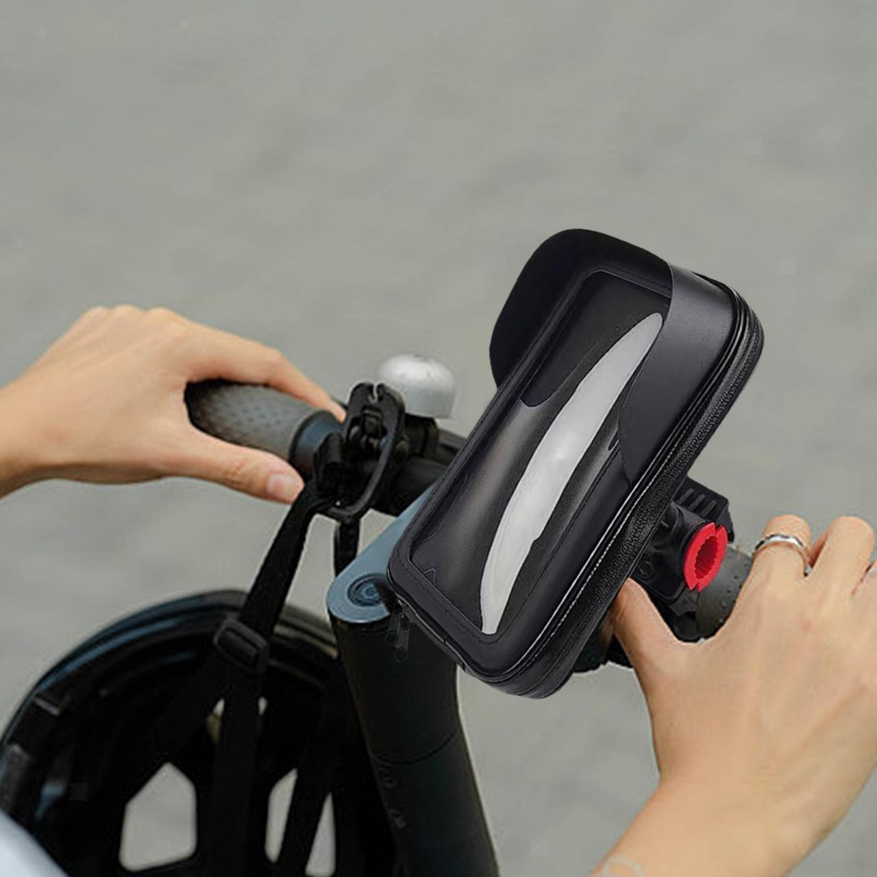 SOPORTE IMPERMEABLE UNIVERSAL PARA TELEFONOS INTELIGENTES PARA MOTOCICLETA