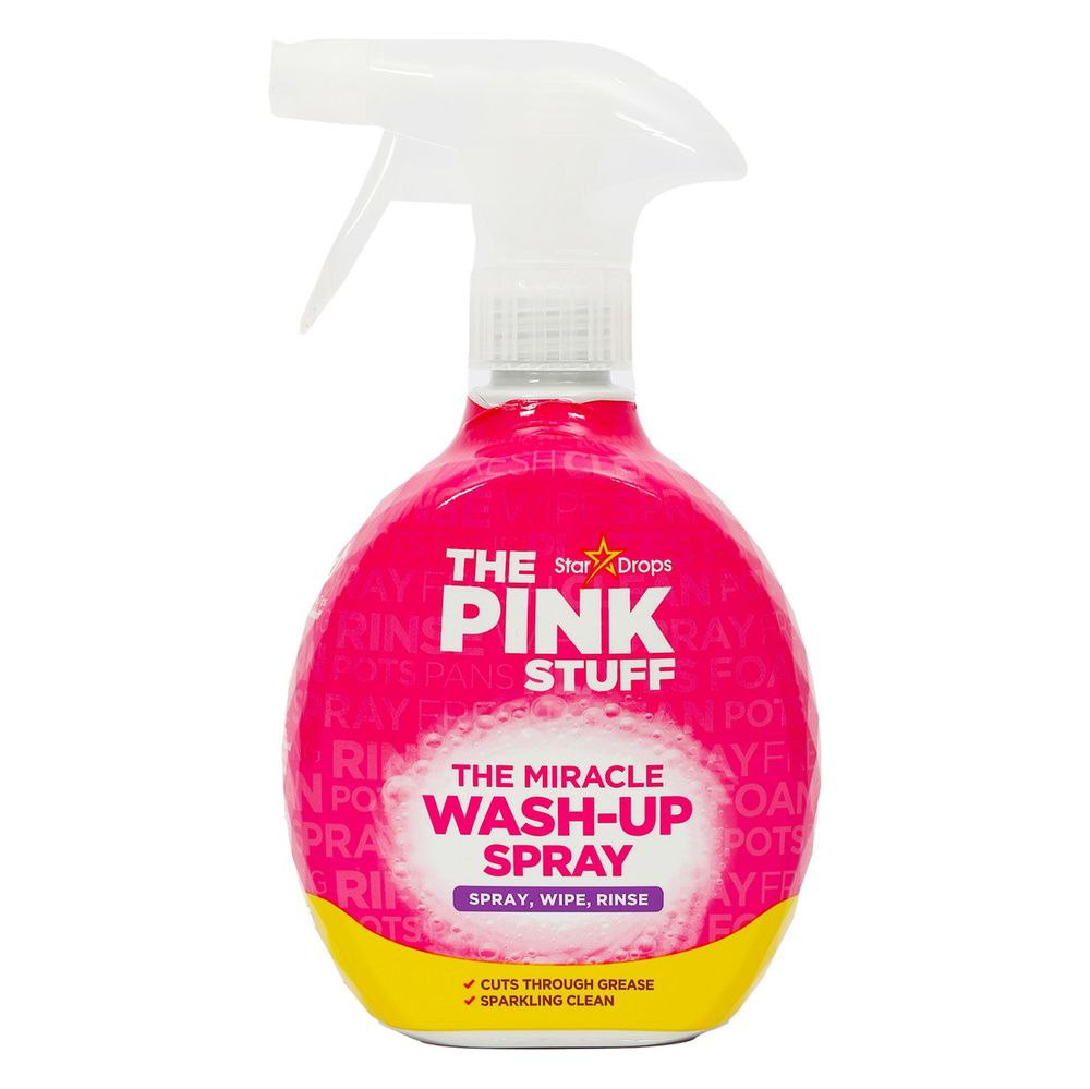 LIMPIADOR EN SPRAY MILAGROSO LAVAVAJILLAS THE PINK STUFF STAR DROPS 500ML