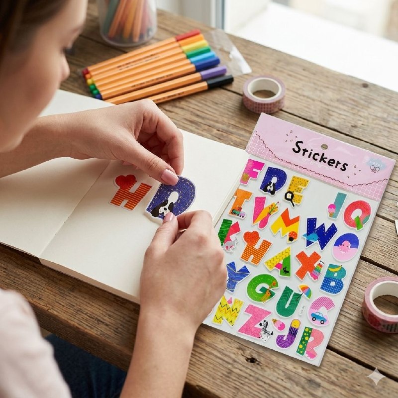 STICKERS DE DECORACION Y ESTIMULACION DE APRENDIZAJE PARA NIÑOS