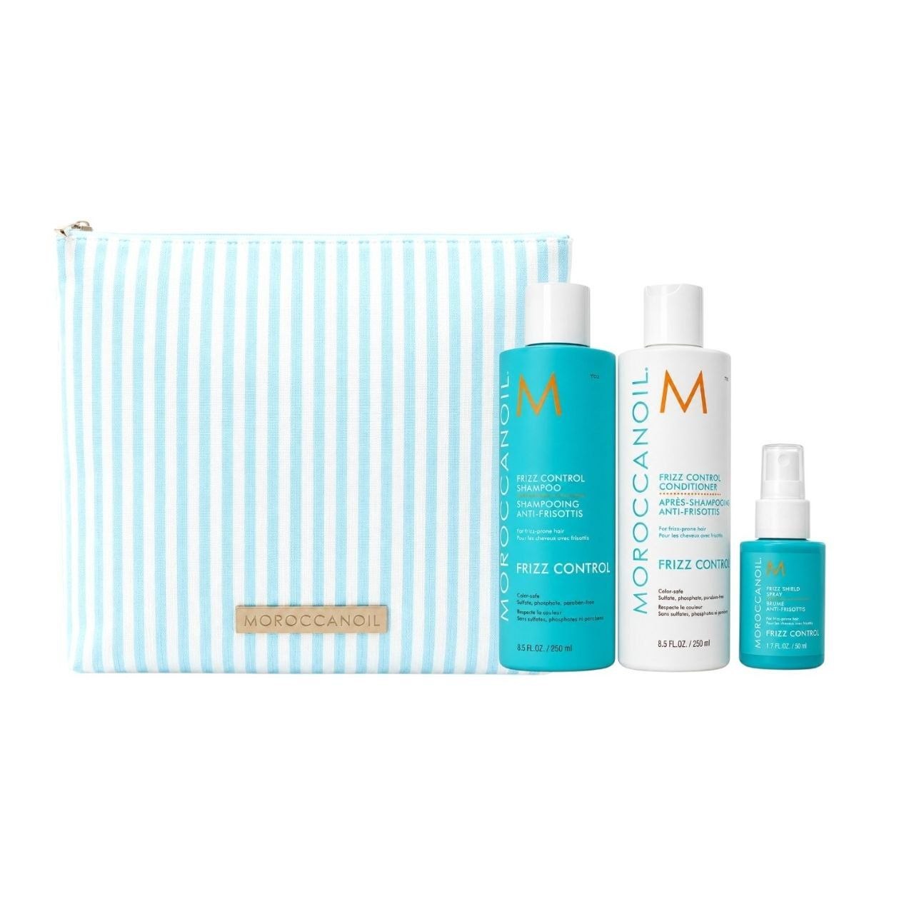 SET DE CONTROL DE FRIZZ MOROCCANOIL COLLECTION 3 PIEZAS 1 UND