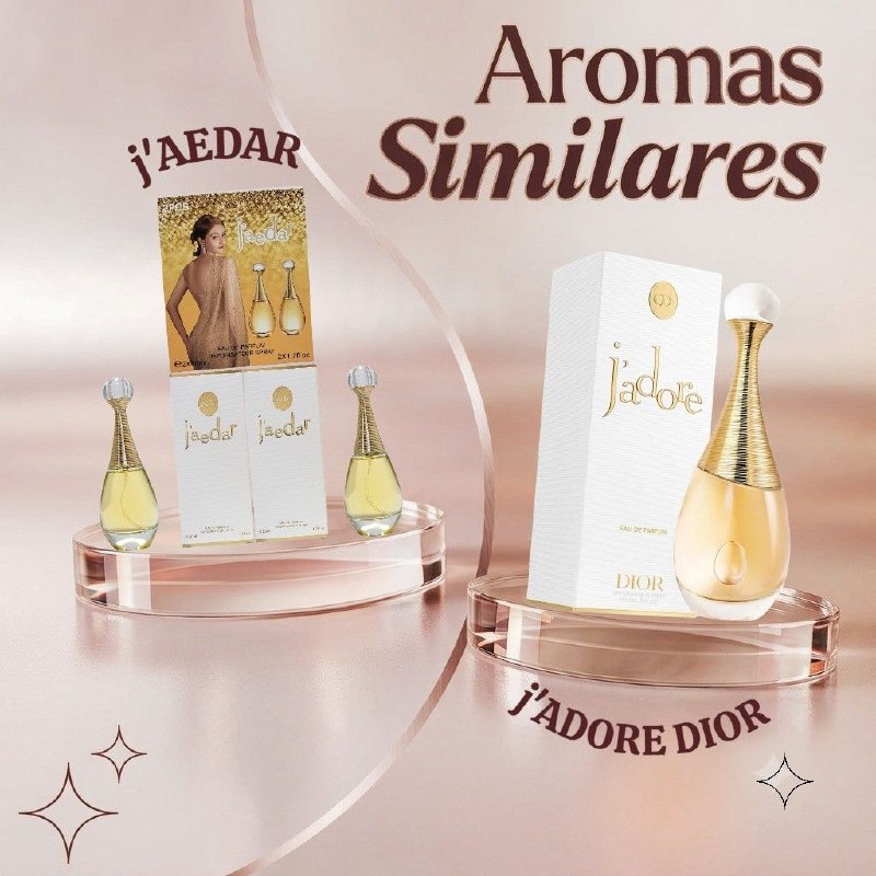 PERFUME ECONÓMICO SET DE 2 PIEZAS PARA DAMA j'AEDAR 2X50ML
