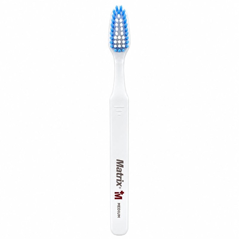 CEPILLO DE DIENTES DE LIMPIEZA PROFUNDA DE CERDAS SINTETICAS DE MEDIANAS MATRIX 19CM