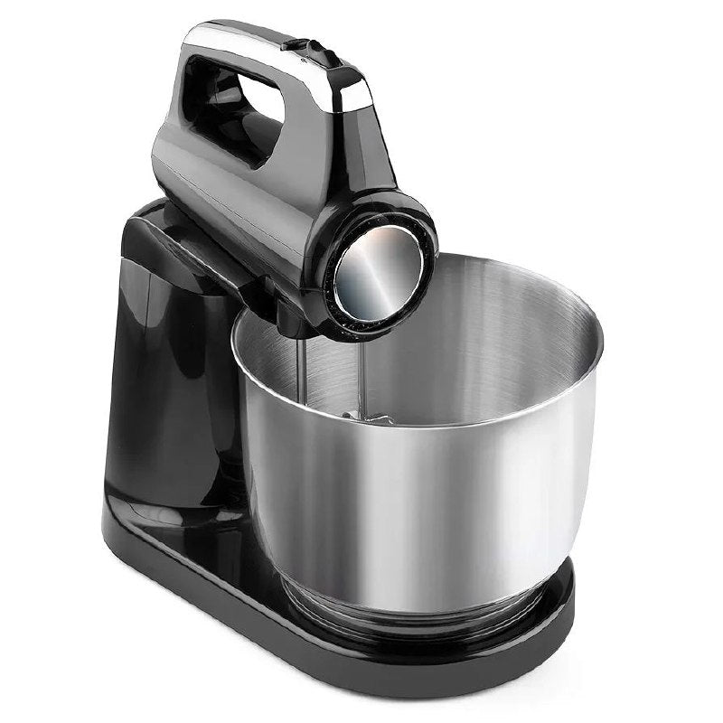 MAQUINA BATIDORA DE MANO, 5 VELOCIDADES, FUNCION TURBO, MOTOR POTENTE 250W, ACERO INOXIDABLE, CAPACIDAD 3.5L BLACK+DECKER