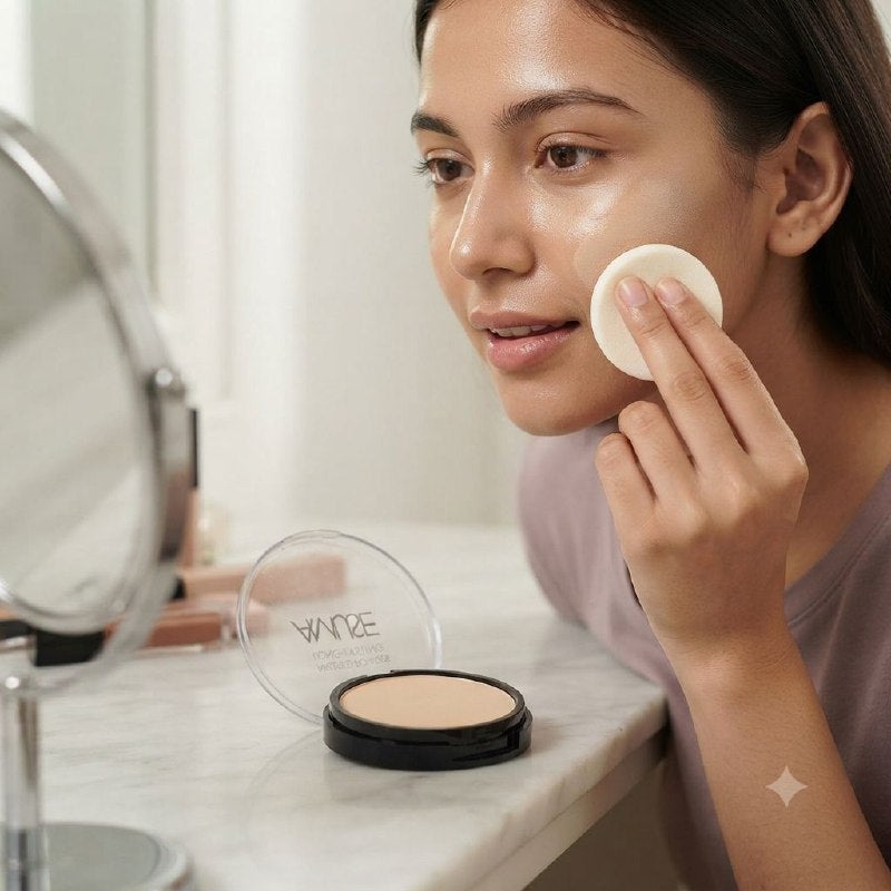 POLVO COMPACTO MATE DE LARGA DURACION AMUSE COSMETICS 10G