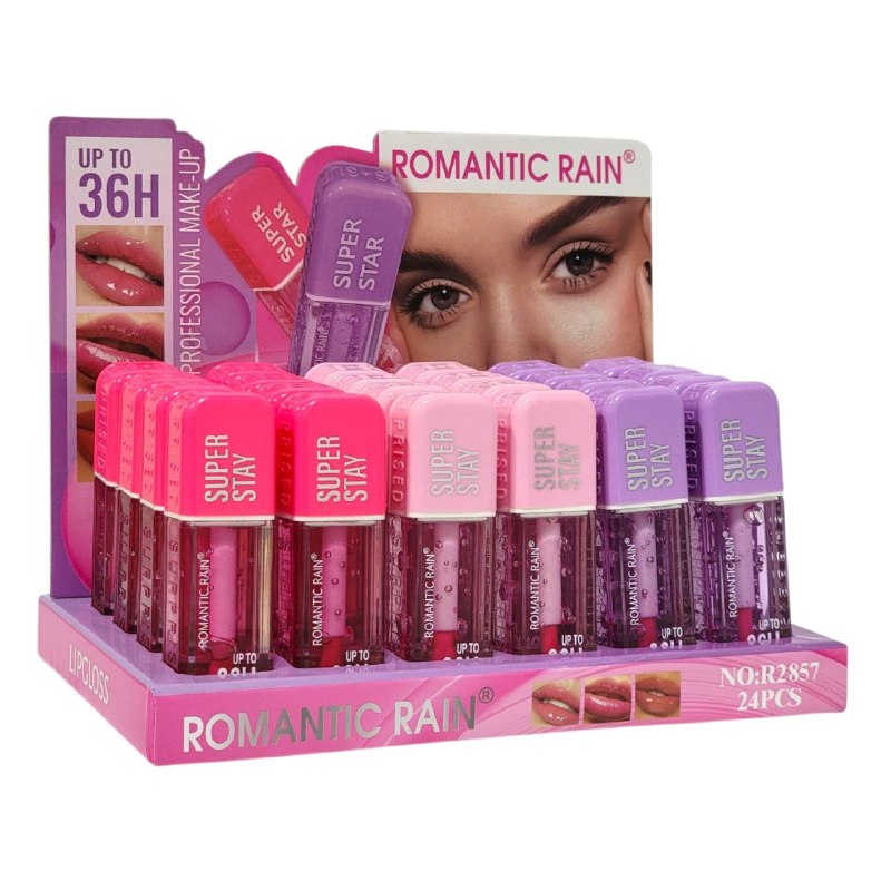 BRILLO LABIAL DUPE DE MAYBELLINE DE LARGA DURACION SUPER STAR 36H ROMANTIC RAIN