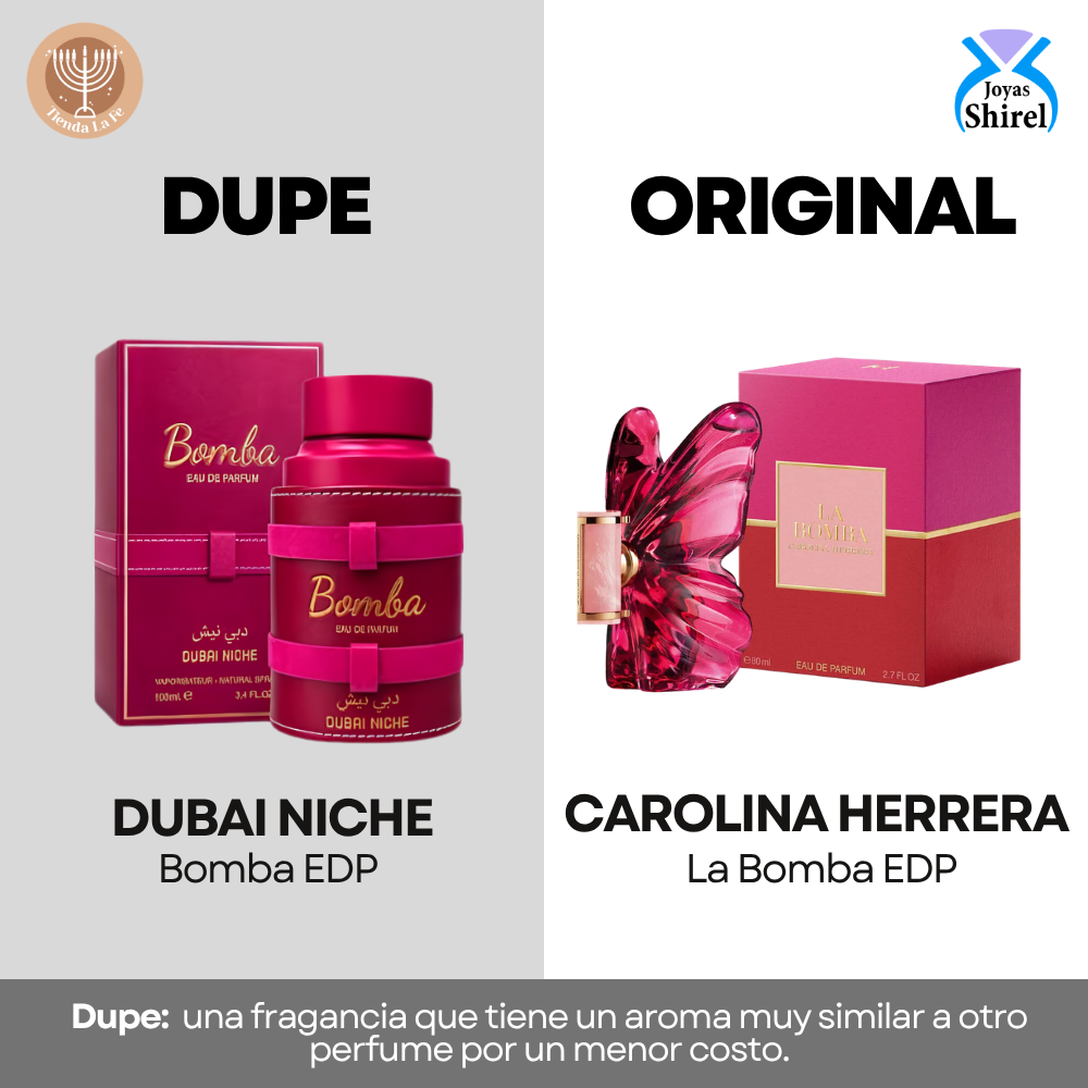 DUBAI NICHE LA BOMBA EDP 100ML (U) (DUPE CAROLINA HERRERA LA BOMBA EDP)