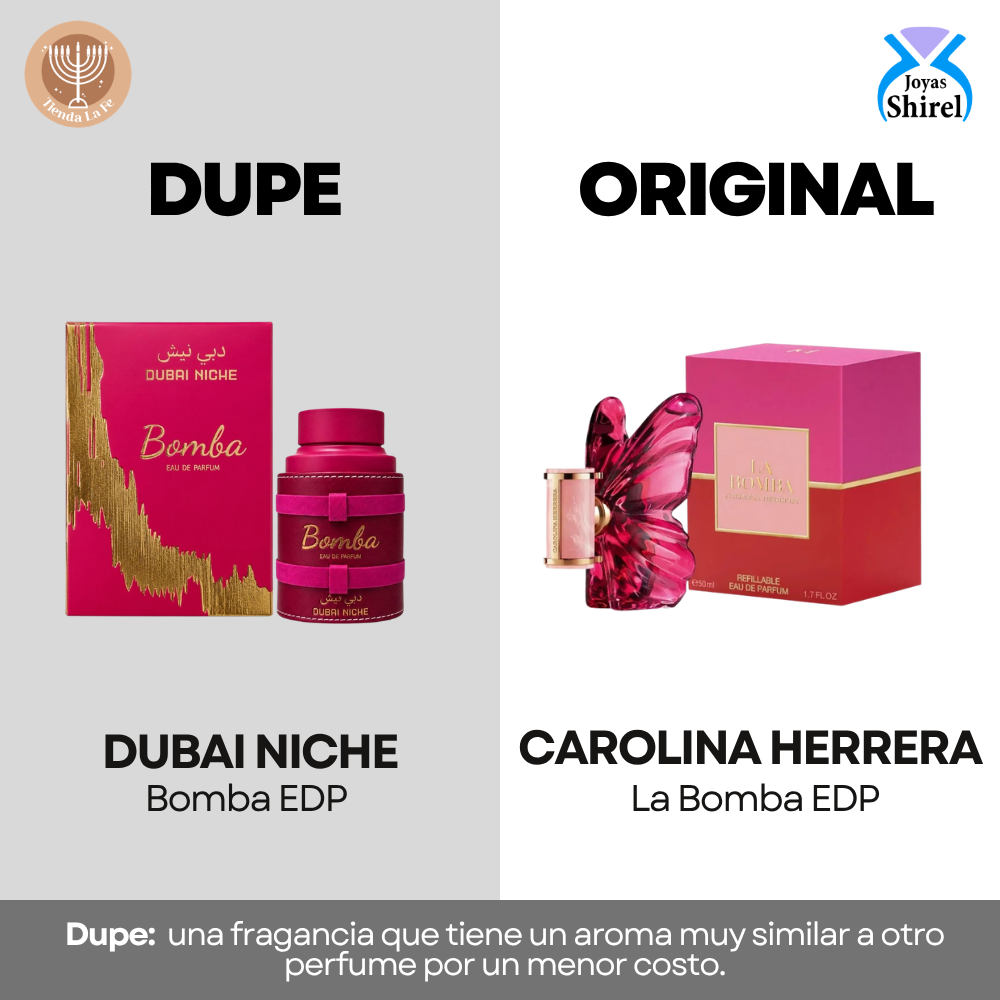 DUBAI NICHE BOMBA EDP 100ML (U) (DUPE CAROLINA HERRERA LA BOMBA EDP)