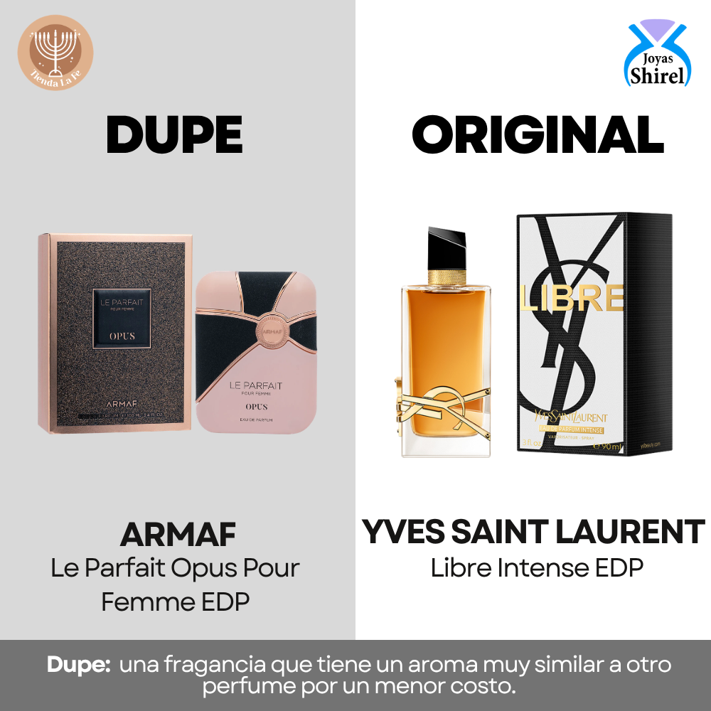 ARMAF LE PARFAIT OPUS POUR FEMME EDP 100ML (M) (DUPE YVES SAINT LAURENT LIBRE INTENSE EDP)