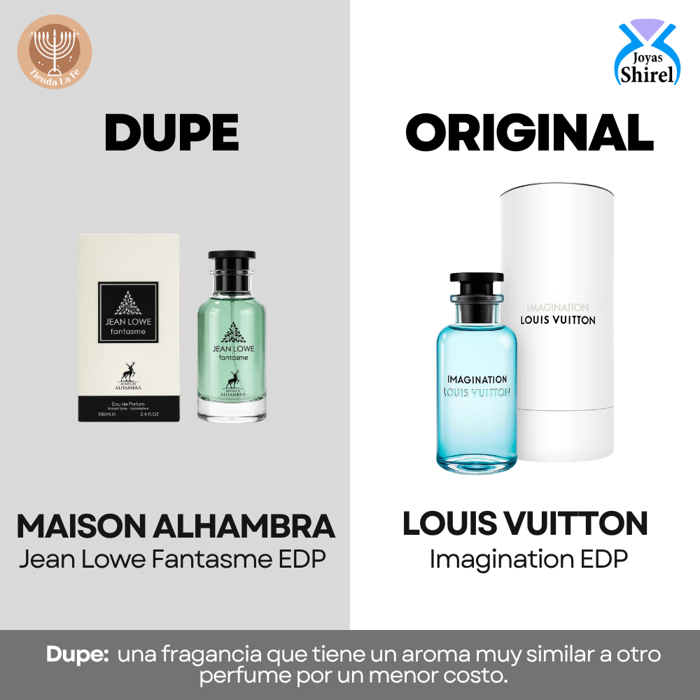 MAISON ALHAMBRA JEAN LOWE FANTASME EDP 100ML (U) (DUPE LOUIS VUITTON IMAGINATION EDP)