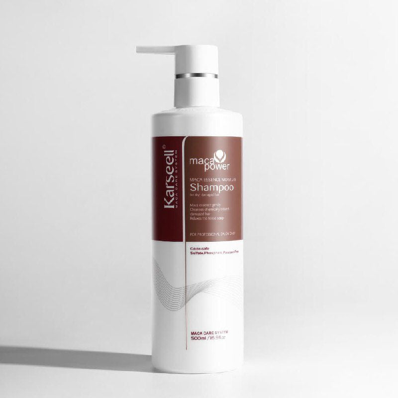 SHAMPOO PARA EL CABELLO HIDRATANTE RESTAURADOR DE ESENCIA DE MACA KARSEELL 800ML