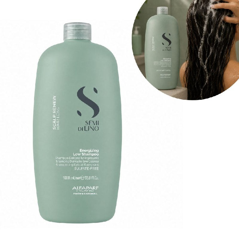 SHAMPOO REVITALIZANTE Y FORTIFICANTE ANTICAIDA SIN SULFATOS ALFAPARF 1000ML