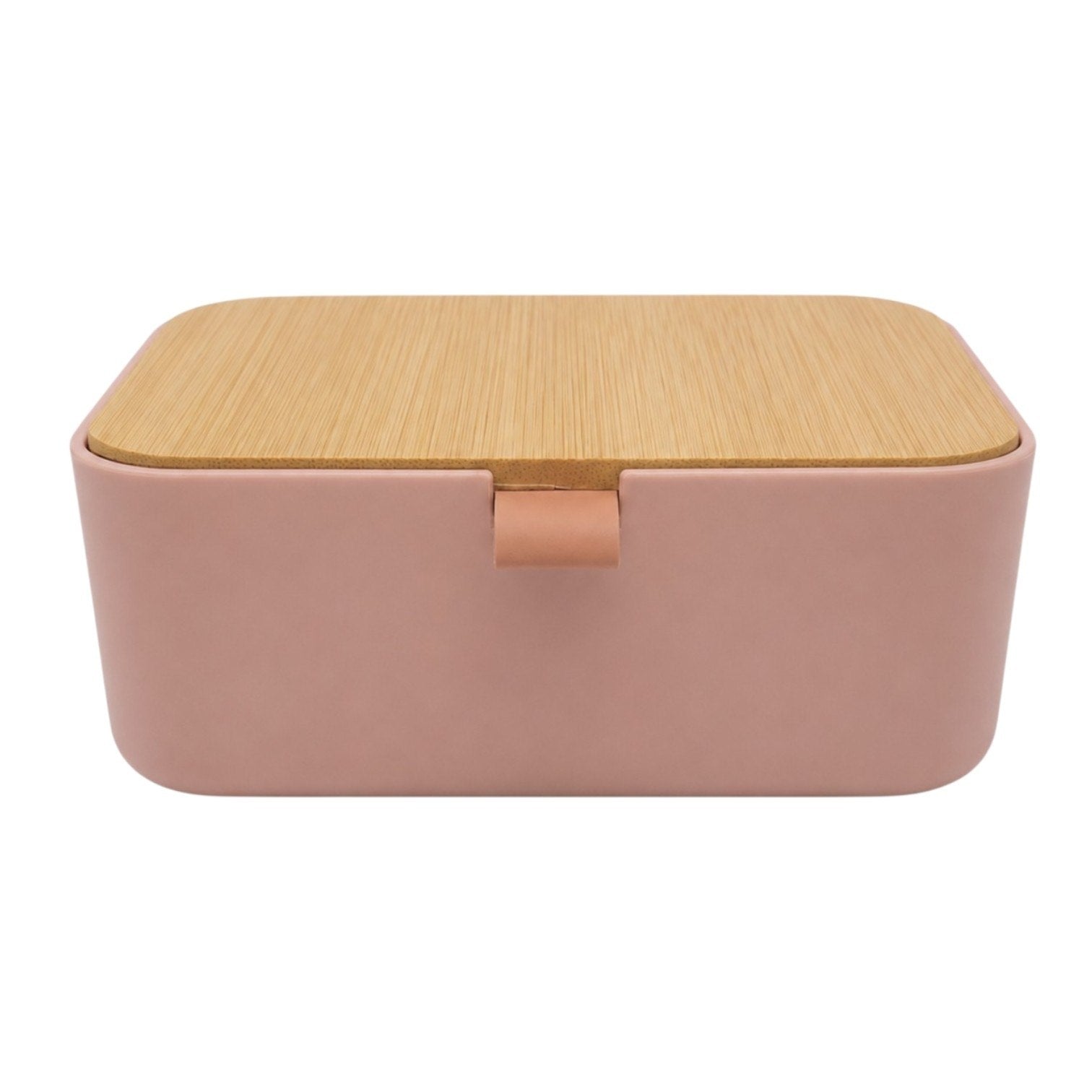 MINI ORGANIZADOR CON ESPEJO COMPACTO PARA RETOQUES RÁPIDOS DE MAQUILLAJE 15x15CM