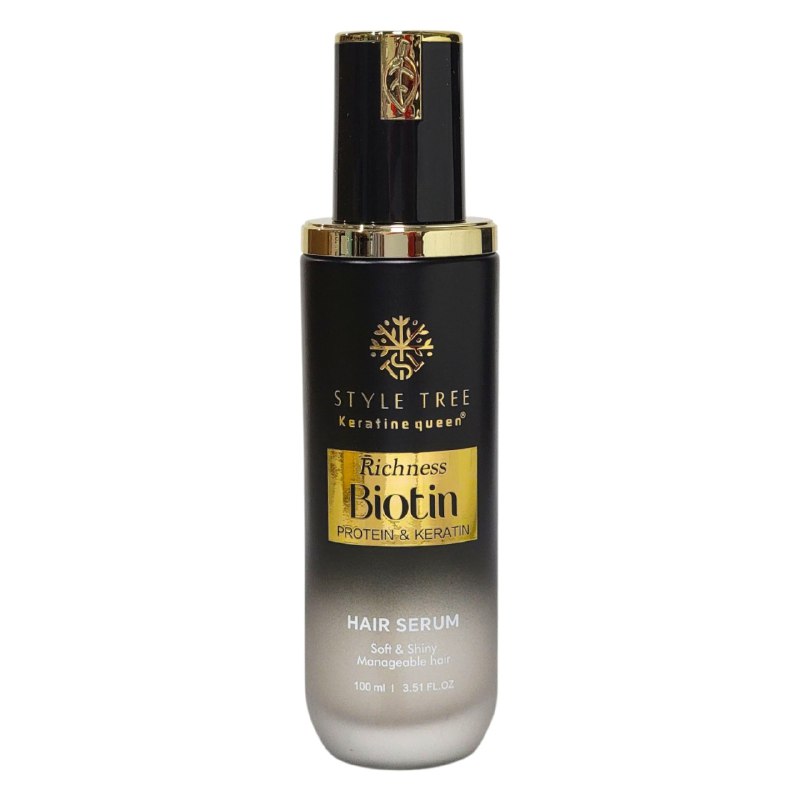 SUERO PARA EL CABELLO REPARADOR INTENSIVO PARA CABELLO SECO Y DAÑADO CON BIOTINA  PROTEÍNA Y QUERATINA KERATINE QUEEN 100ML
