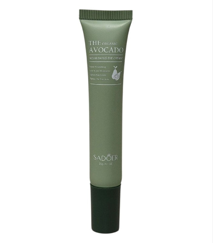 CREMA FACIAL PARA EL CONTORNO DE OJOS HIDRATANTE Y REPARADOR CON EXTRACTO DE AGUACATE SADOER 20G