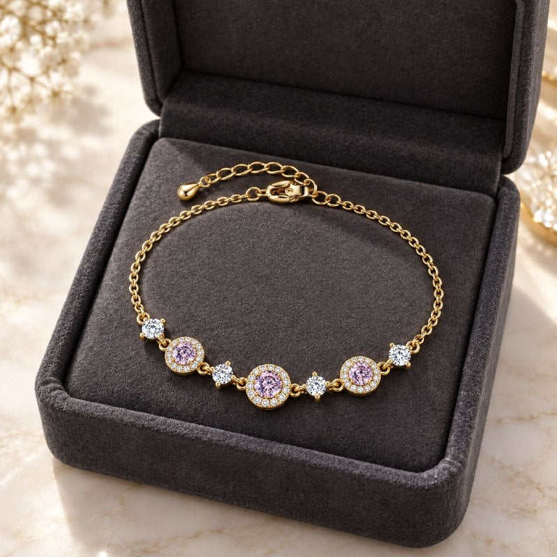 PULSERA DE ENCHAPE PARA DAMA 16CM