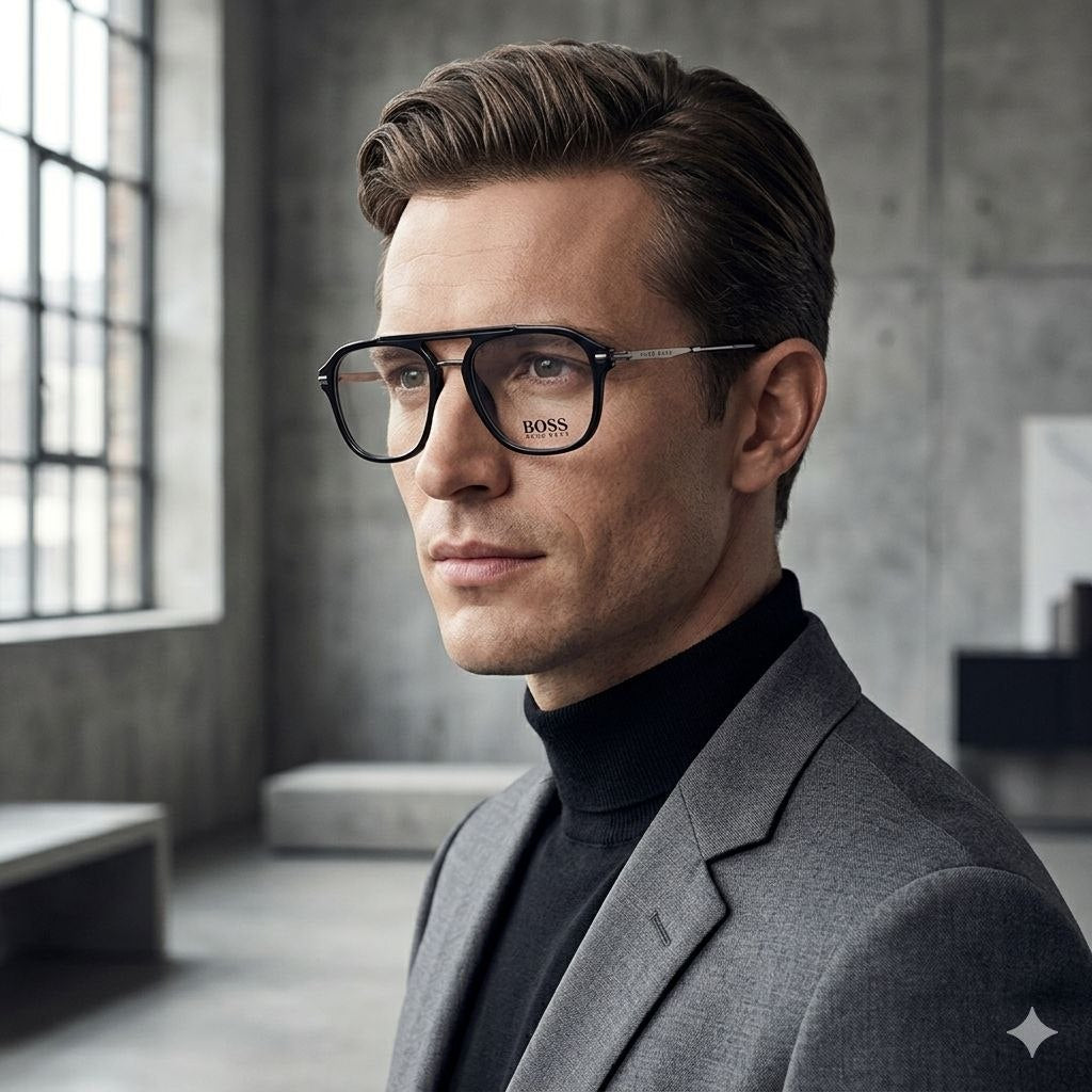LENTES ORIGINALES PARA GRADUAR PARA CABALLERO HUGO BOSS
