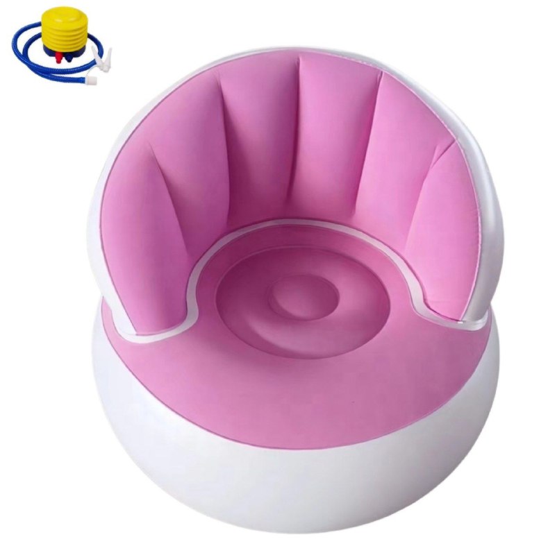 SOFA INFLABLE RECLINABLE, PARA EXTERIORES O INTERIORES CON BOMBA DE AIRE, 6 COLORES