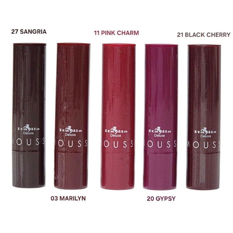 BRILLO LABIAL MATTE SET DE LAPICES LABIALES ITALIA DELUX BADDIE BABES TOP FIVE 3G