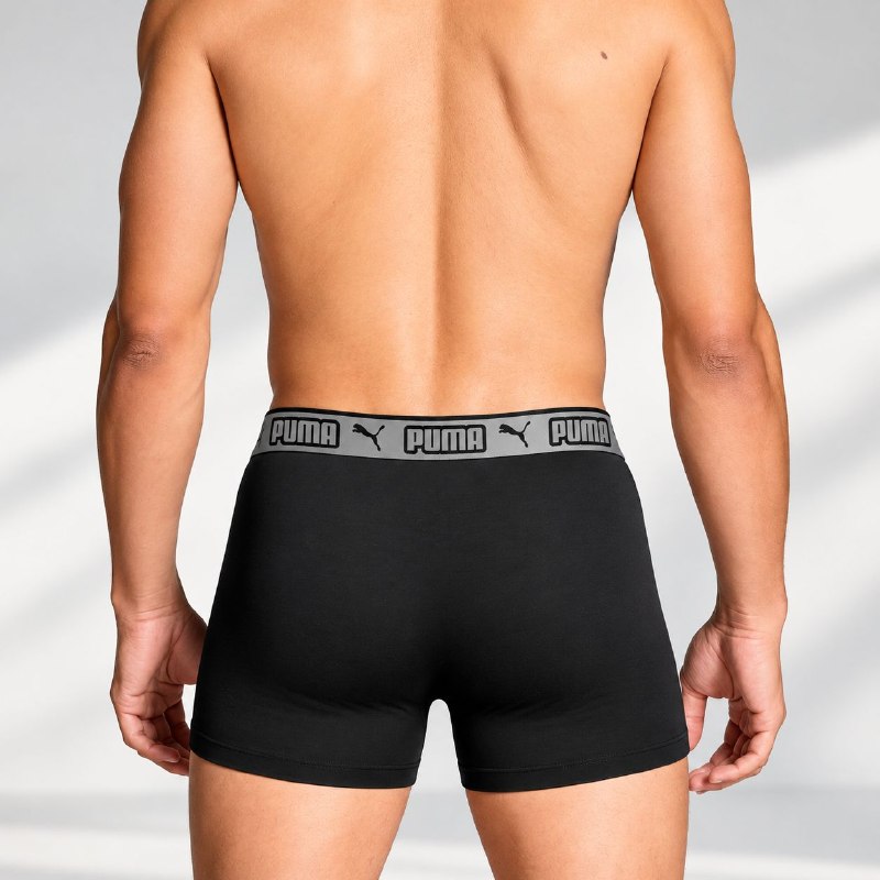 ROPA INTERIOR PARA CABALLERO PUMA BOXER BRIEF 5 UNIDADES TALLA (M) 32-34