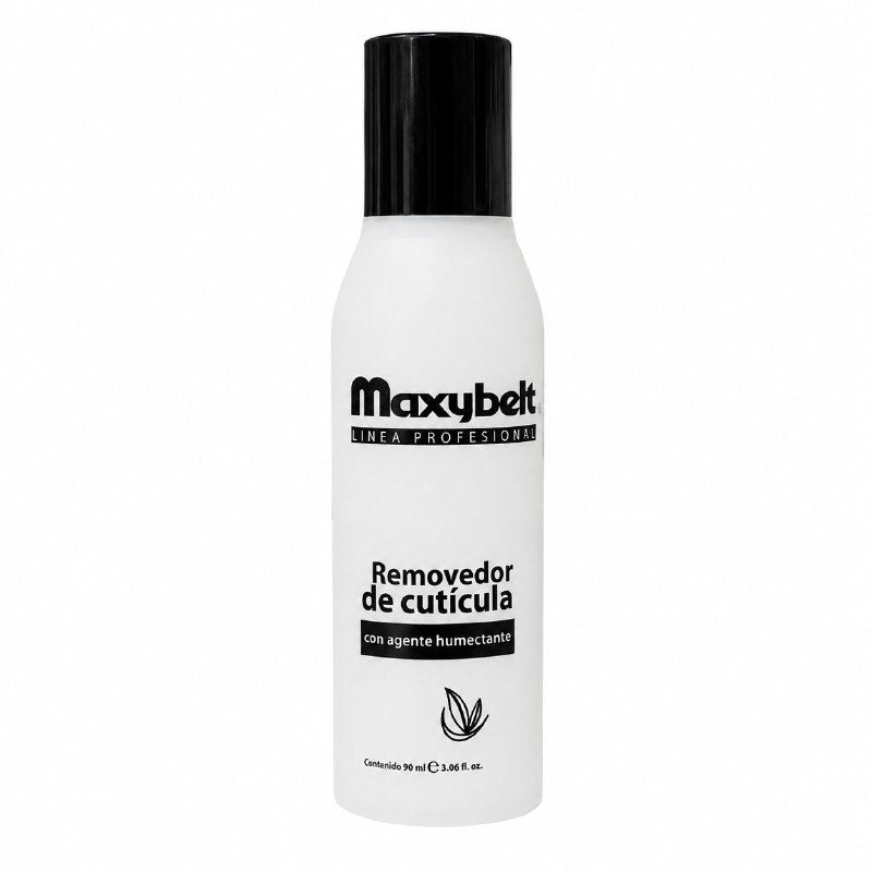 ACEITE REMOVEDOR DE CUTICULAS CON AGENTES HUMECTANTES ABLANDADORES MAXYBELT 90ML