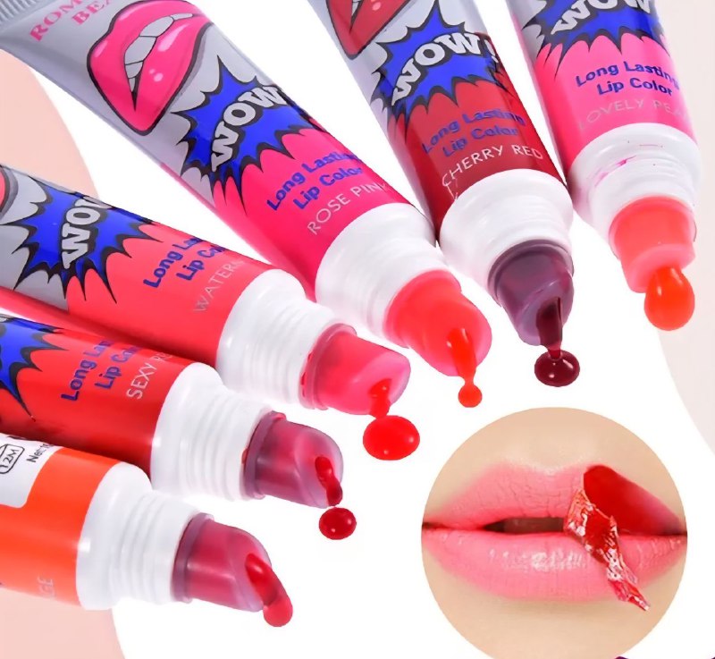 BRILLO LABIAL LIP COLOR PARA LABIOS DE LARGA DURACION 6 TONOS ROMANTIC BEAR 15G (DUPE DE KYLIE JENNER)