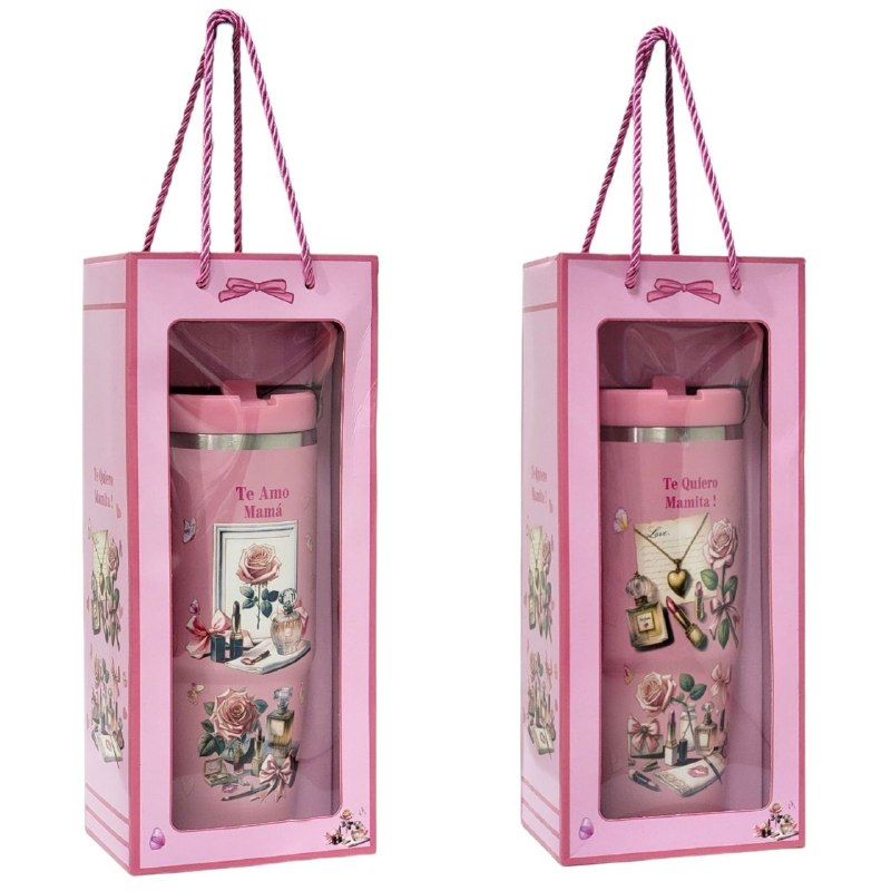 TERMO PORTATIL DE ALTA RESISTENCIA DE ACERO INOXIDABLE DEL DIA DE LAS MADRES BENELI HOME 600ML