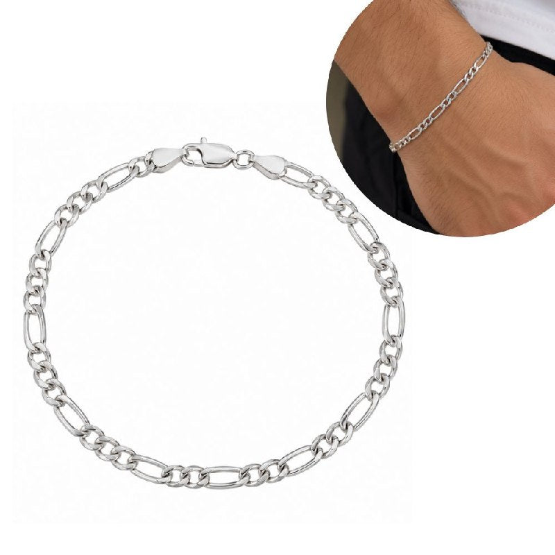 PULSERA DE PLATA 9.25 PARA HOMBRE MEDIDA 21CM PESO 3.5G