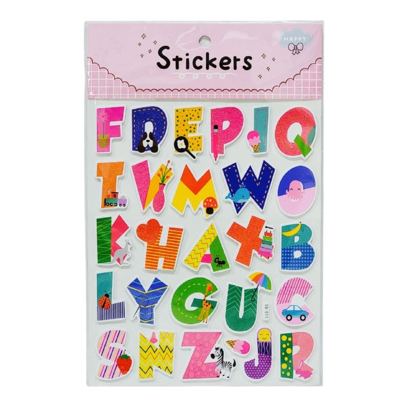 STICKERS DE DECORACION Y ESTIMULACION DE APRENDIZAJE PARA NIÑOS